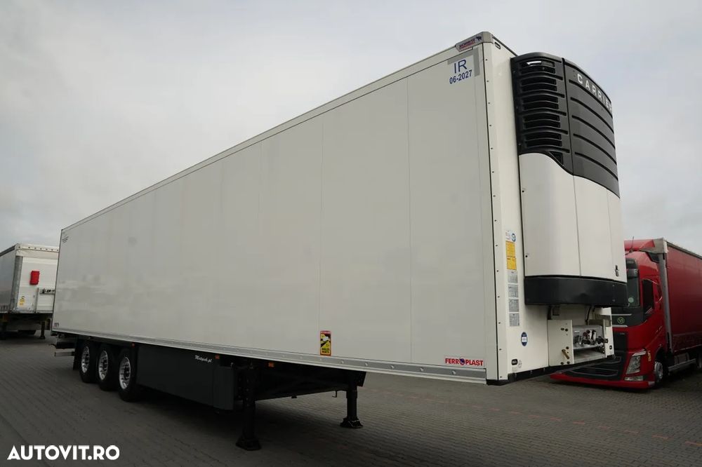 Schmitz Cargobull CAMION FRIGORIFER / TRANSPORT MAXIMA 1300 / AXĂ RIDICATĂ / COȘ PENTRU PALEȚI - 2