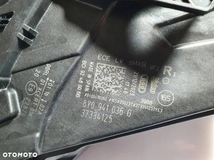 AUDI A3 8Y 2023r REFLEKTOR FULL LED MATRIX LEWY ORYGINAŁ 8Y0941036G - 13