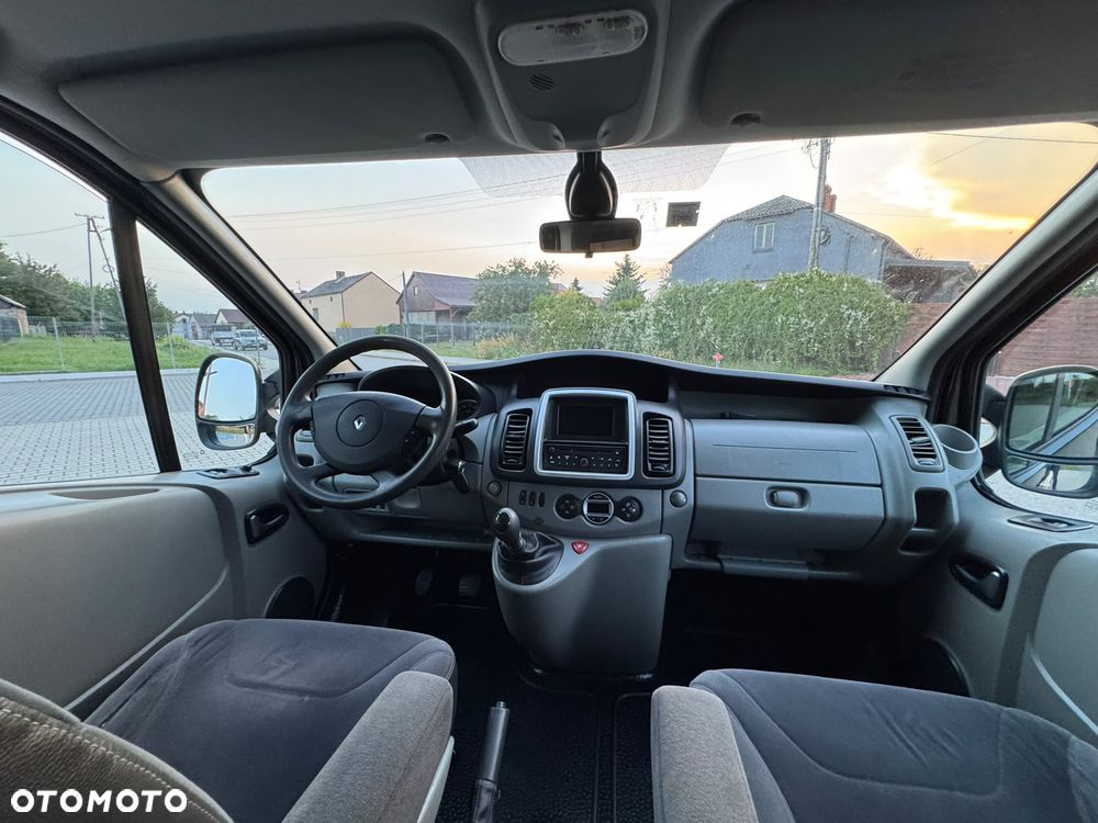 Renault TRAFIC L2H1 Long Climatronic Elektryka Tempomat Navi Dubel Kabina Brygadówka Rury Hak Pdc - 16