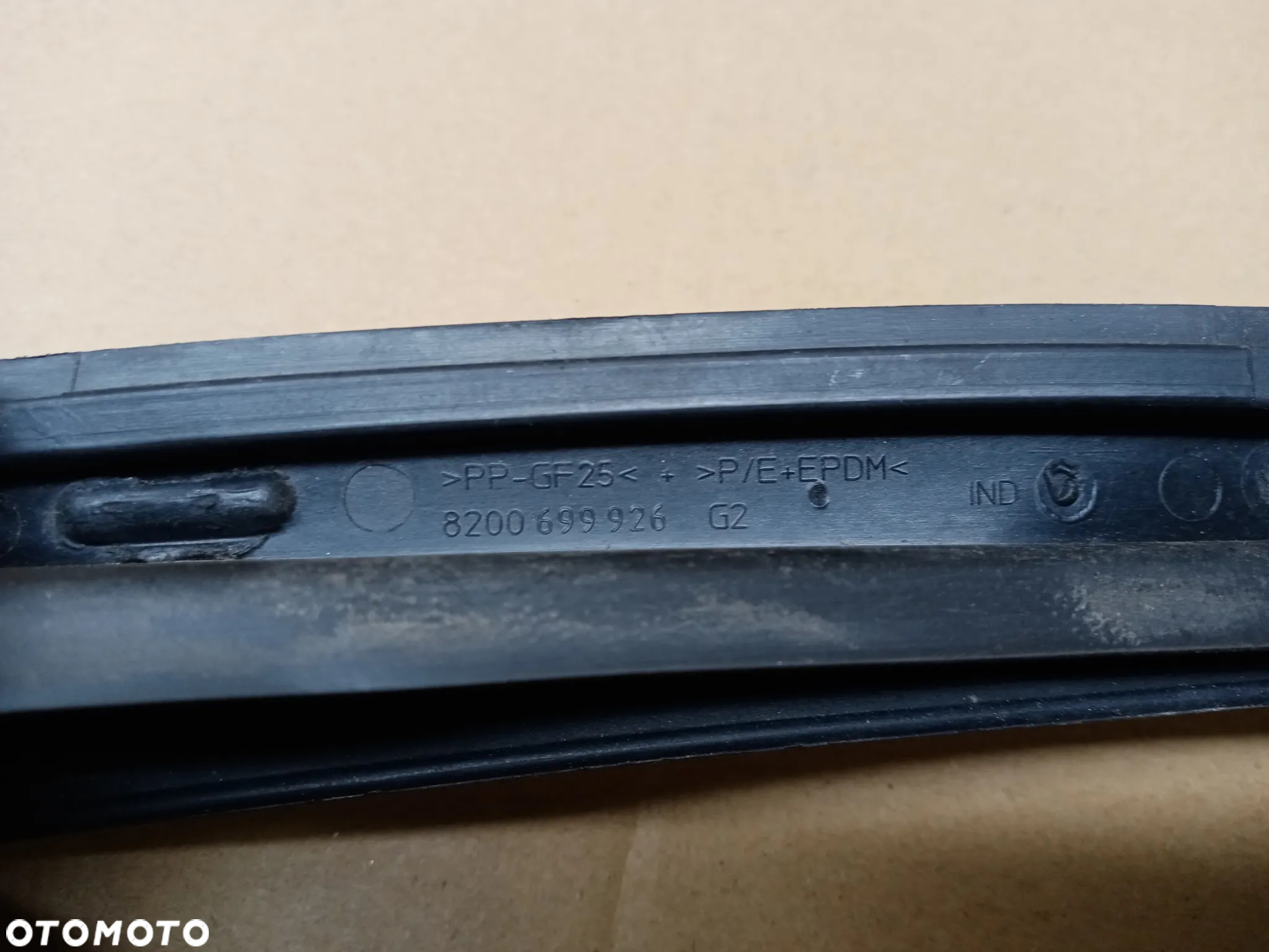 Listwa szyby czołowej lewy przód Renault Clio III 8200699926 - 6