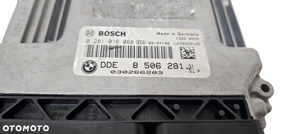 Bmw E87 E90 Komputer Sterownik Silnika 2.0 N47 8506281 0281016068 - 5