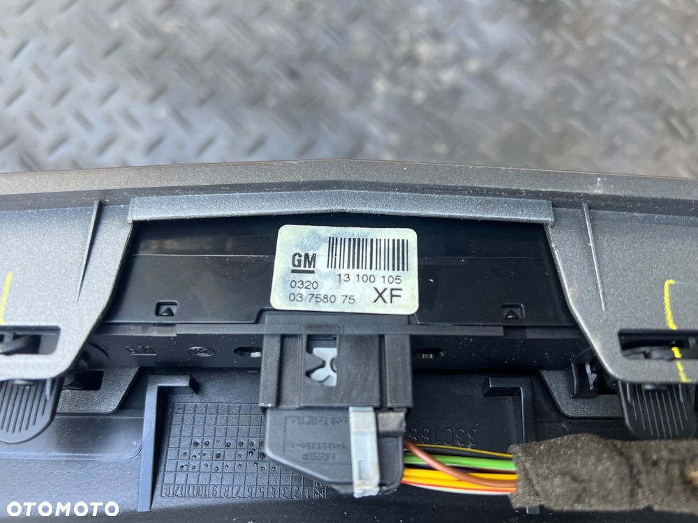 OPEL ASTRA III H PANEL KLIMATYZACJI KONSOLA ŚRODKOWA 13100105 EUROPA - 5
