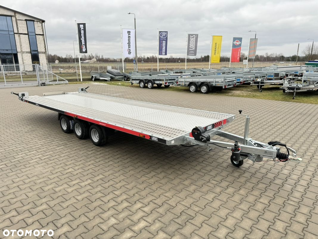 Lorries PLI35-6021 - laweta trzyosiowa uchylna lampy LED pompa hydrauliczna wypełnienie podłogi ALU - 3