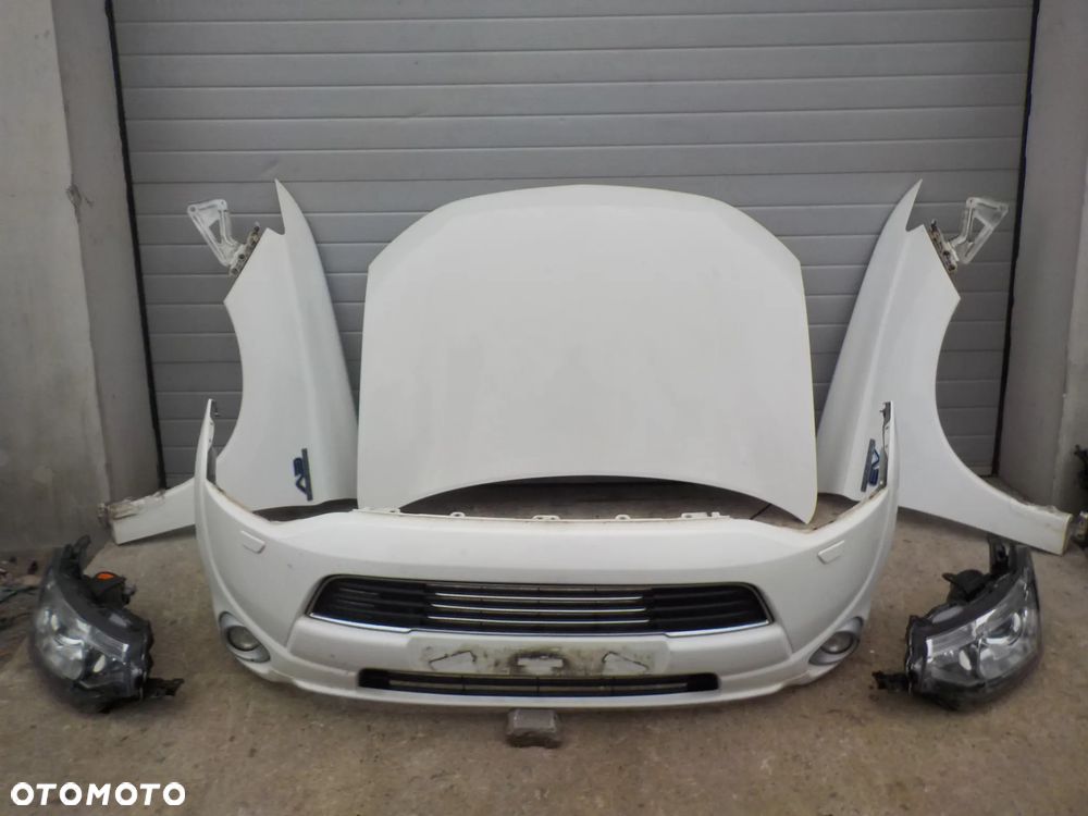 MITSUBISHI OUTLANDER III 2.0 B PHEV PRZÓD MASKA ZDERZAK BŁOTNIKI LAMPY ANGIELSKIE KOLOR W37 - 1