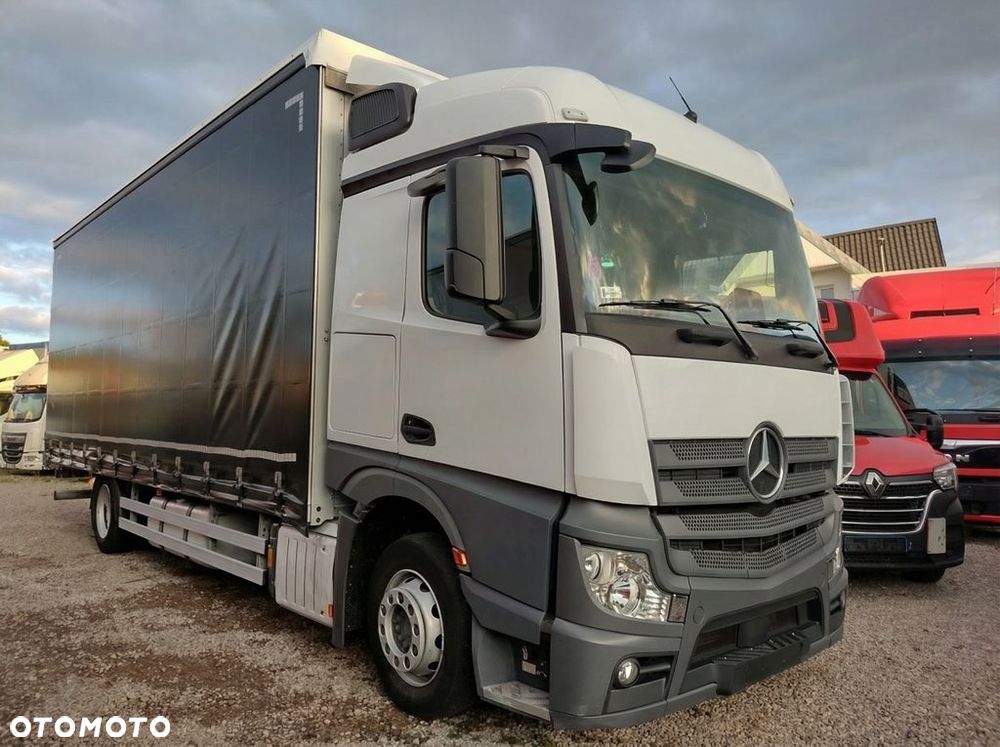 Mercedes-Benz ACTROS F 1833 Firana 19 Palet Suwany Dach Szeroka Kabina - 7