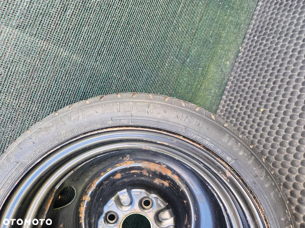 Koło Dojazdowe Dojazdówka Zapasowe Zapasówka 4x100 T115/70 D14 88M Toyota Yaris I 1 Honda - 26