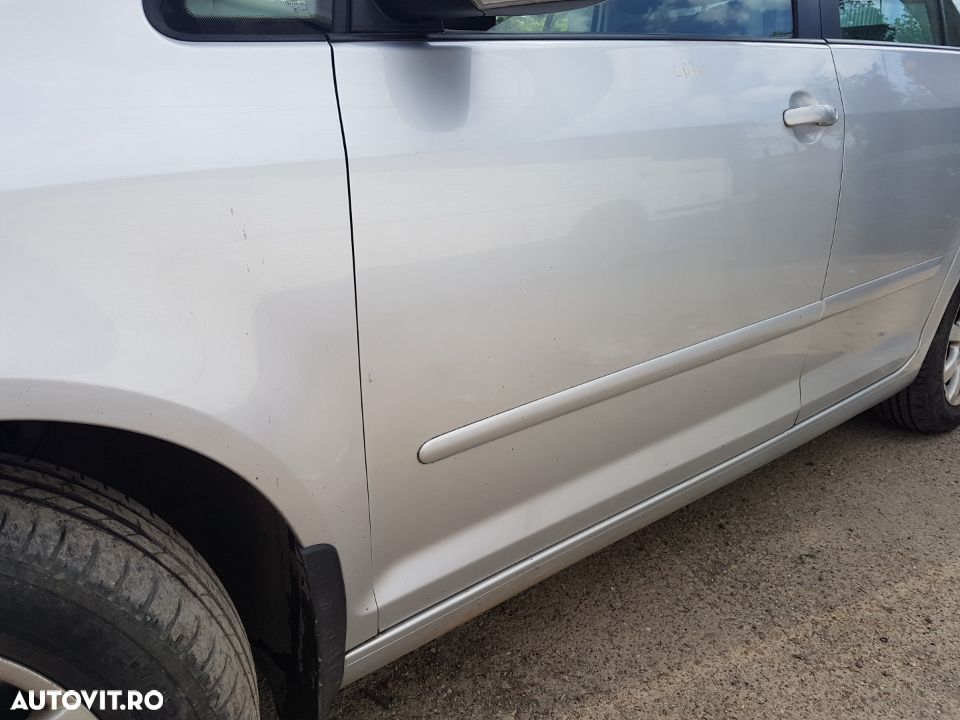 Prag / Praguri Metal Stanga VW Golf 5 Plus 2004 - 2008 Cod Culoare LA7W - 2