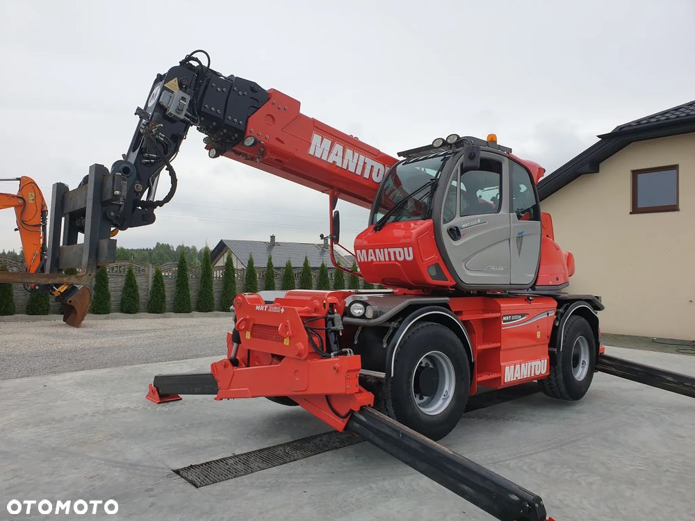 Manitou MRT ROTO 2150+Privilege KOSZ/PILOT/WIDŁY SPROWADZONA SUPER STAN - 3