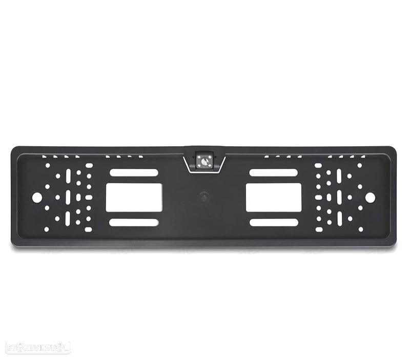 SUPORTE DE MATRICULA COM CAMARA DE ESTACIONAMENTO COM LEDS - 1
