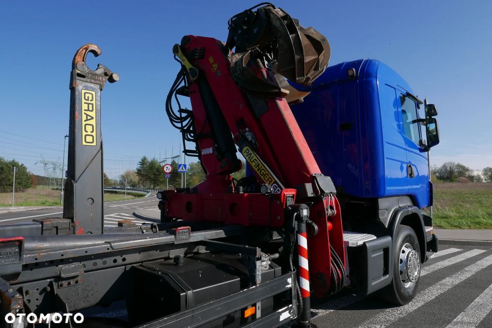 Scania R 380 6X4 RESOR DŹWIG PALFINGER BLOKADA MOSTÓW MANUAL DO ZŁOMU - 13