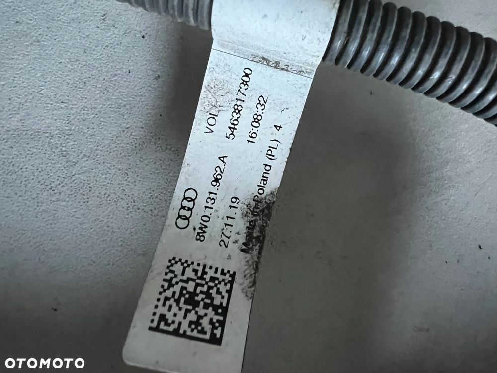 A4 B9 8W PRZEWÓD WĄŻ ADBLUE 2.0 TDI 8W0131962A A5 - 4