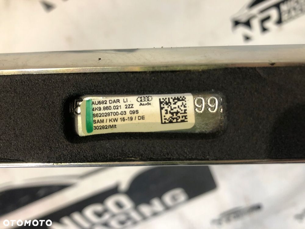 RELINGI DACHOWE LEWY PRAWY AUDI A6 C8 AVANT CHROM - 12