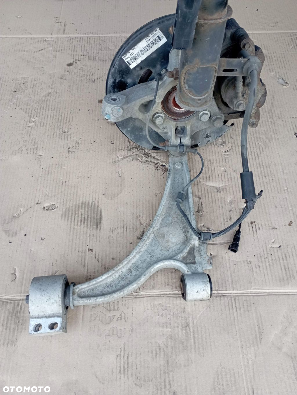 OPEL ASTRA J 1.6 CDTI ZWROTNICA PRZÓD LEWA WAHACZ 13474017 - 5
