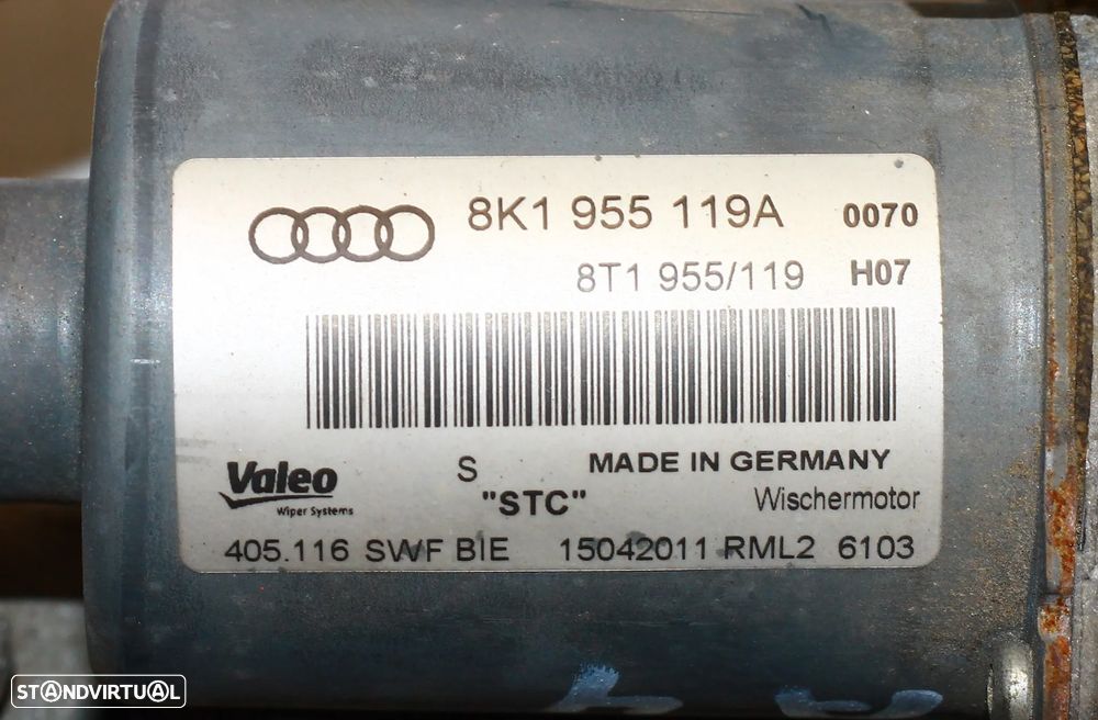 MOTOR LIMPA PARA-BRISAS AUDI A4 - 4