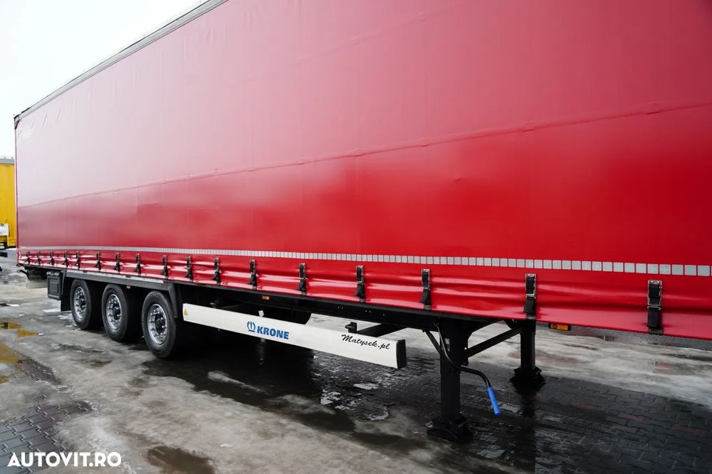 Krone CORTINĂ KRONE / MEGA / PUNȚĂ RIDICATĂ / ACOPERIȘ RIDICAT / PLATFORMĂ JOSĂ / - 9