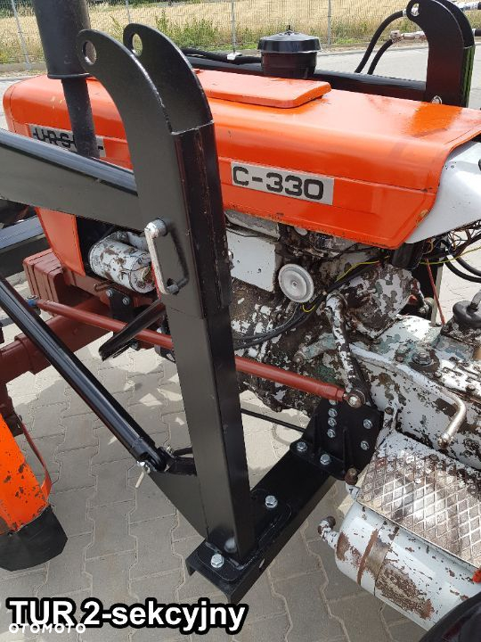 Ładowacz czołowy hydrauliczy TUR URSUS ZETOR c330 c360 Władymirec t25 MASSEY FERGUSON 2 sekcyjny - 14