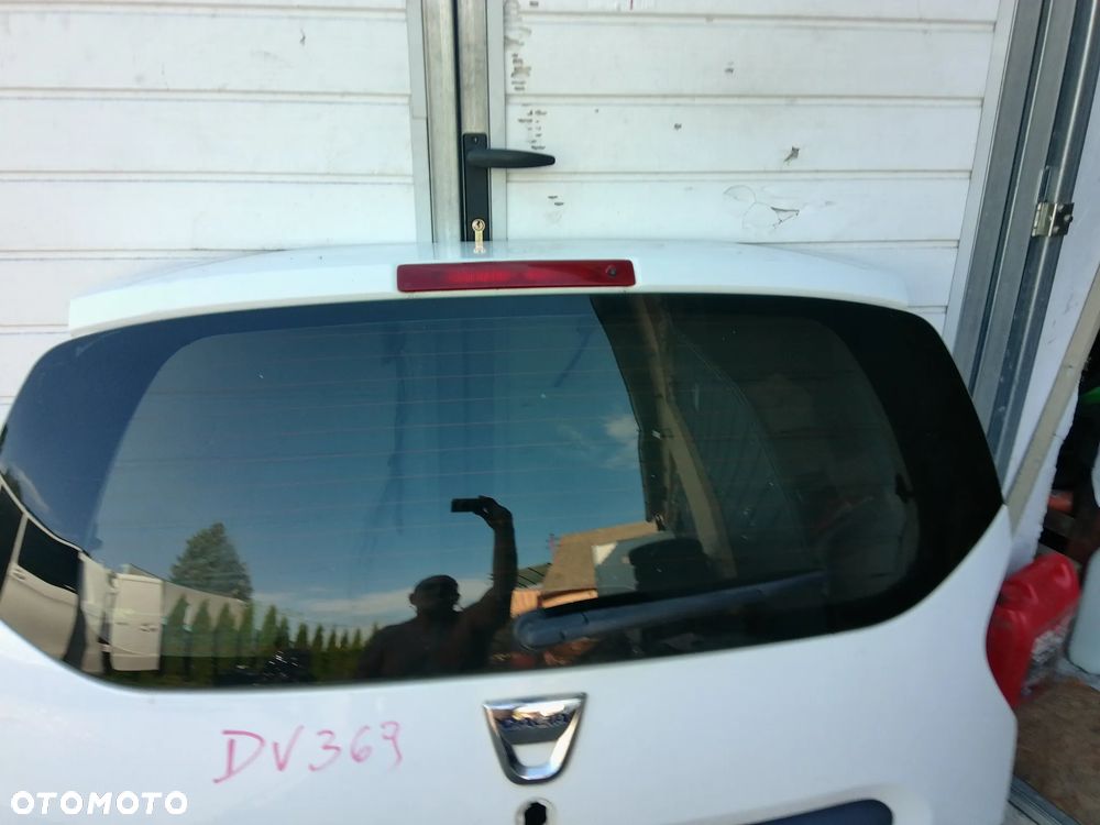 DACIA LODGY KLAPA BAGAZNIKA BIALA DV369 ROWNIEZ INNE CZESCI - 2