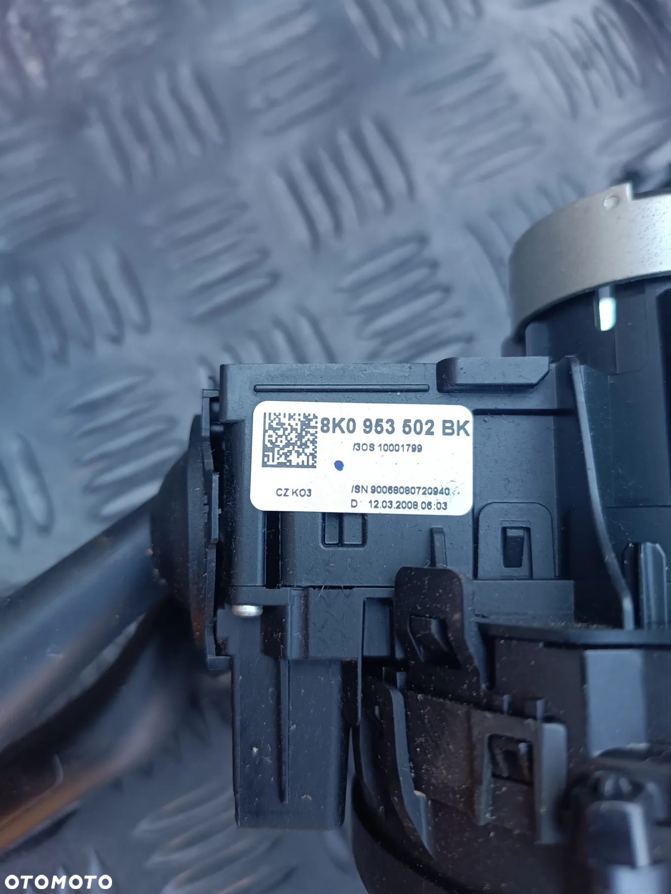 TAŚMA MANETKI PRZEŁĄCZNIK ZESPALONY 8K0953568F 8K0953502 BK AUDI Q5 A4 A5 A6 A7 - 5