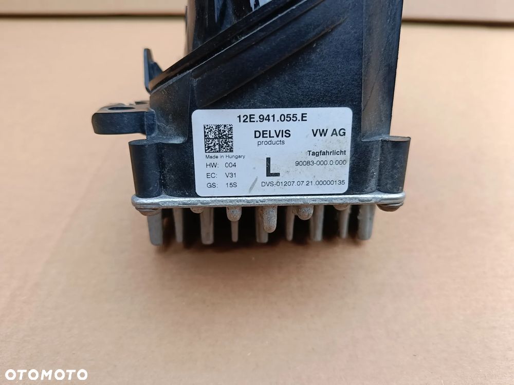 Światło do jazdy dziennej lewe DRL VW UP Seat Mii lift Electric halogen LED - 4