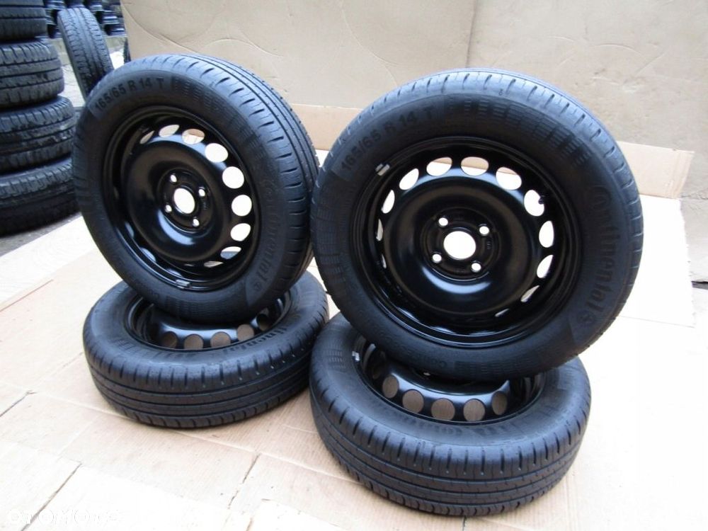 4x FELGI KOŁA 14 Citroen C1 II Toyota Aygo II Peugeot 108 OPONY 165/65 LETNIE - 9