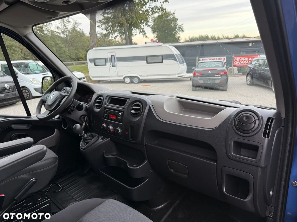 Renault Master MAX Długi Max Wyoski L3H3 2.3 Diesel Brygadówka Faktura VAT 23% 5 Osobowy Klimatyzacja Tempomat - 6