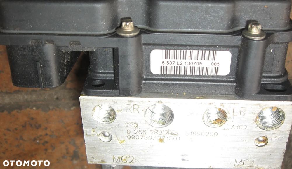 FIAT PANDA II GRANDE PUNTO ABS sterownik 0265800962 - 3