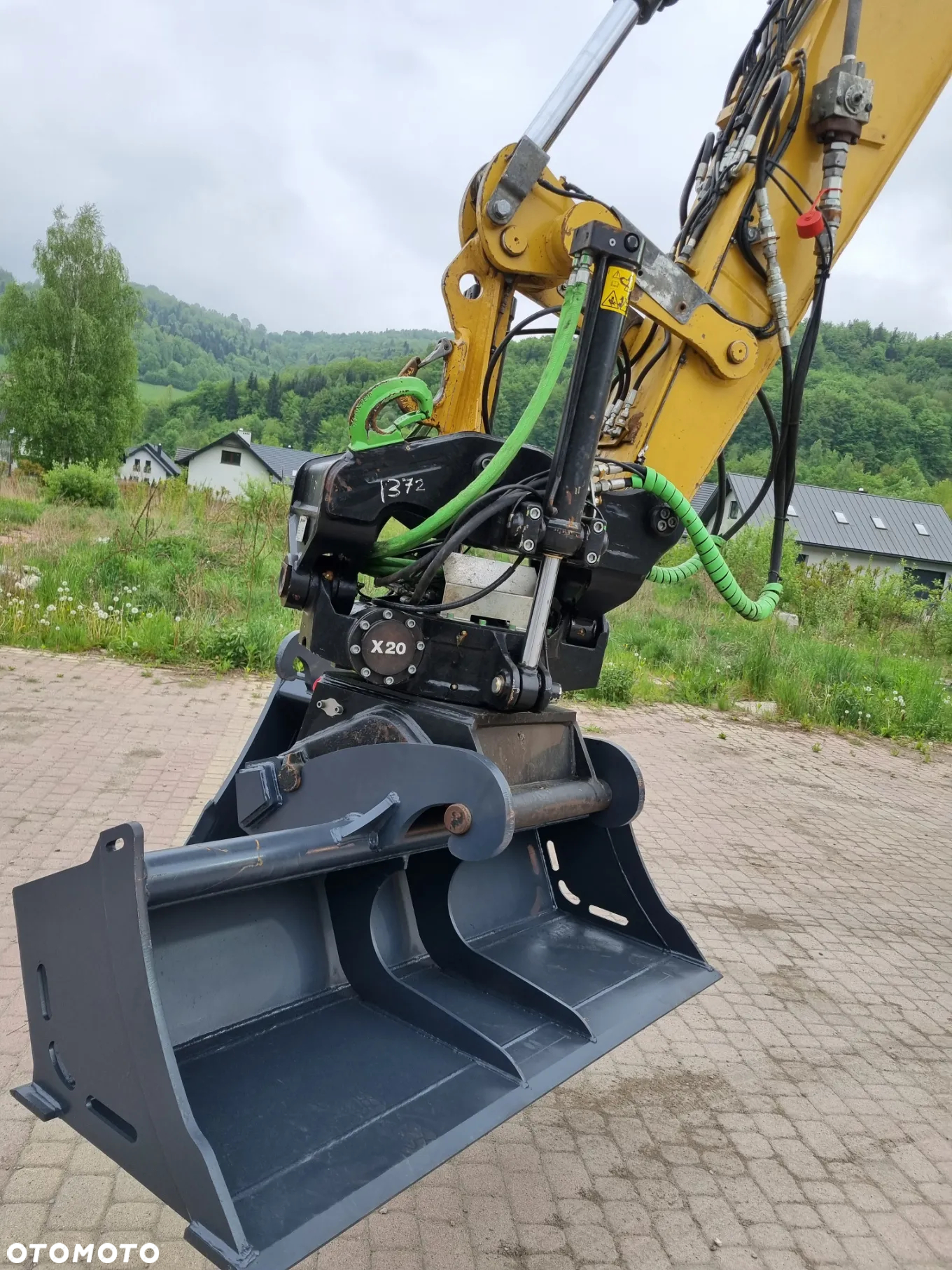 Caterpillar M317F Koparka Gąsienicowa 19 ton z Głowicą Obrotowo-Uchylną Steelwrist X20 Jak Nowa Z Norwegii - 7