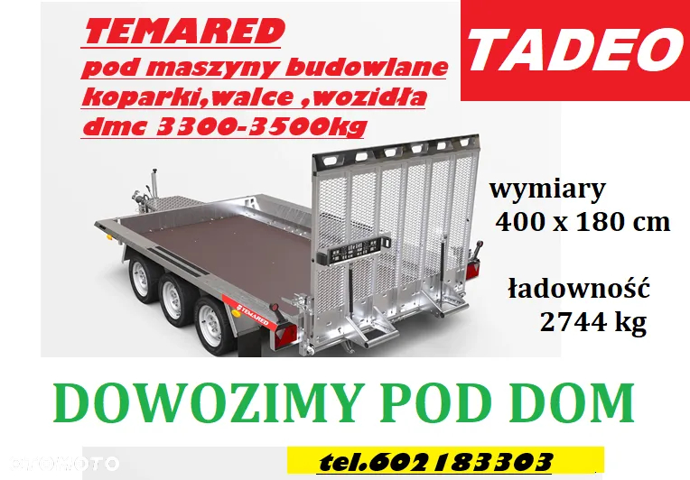 TEMARED TEMARED BUILDER 3 4018/3 3,5t 3 osie - 2