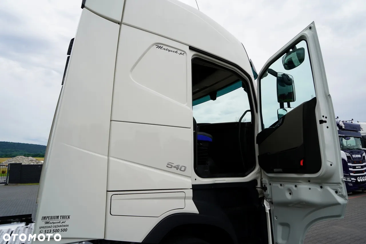 Volvo FH 540 /  KLIMA POSTOJOWA   / OPONY 100% / SPROWADZONY / 2022 ROK / PO KONTRAKCIE SERWISOWYM - 33