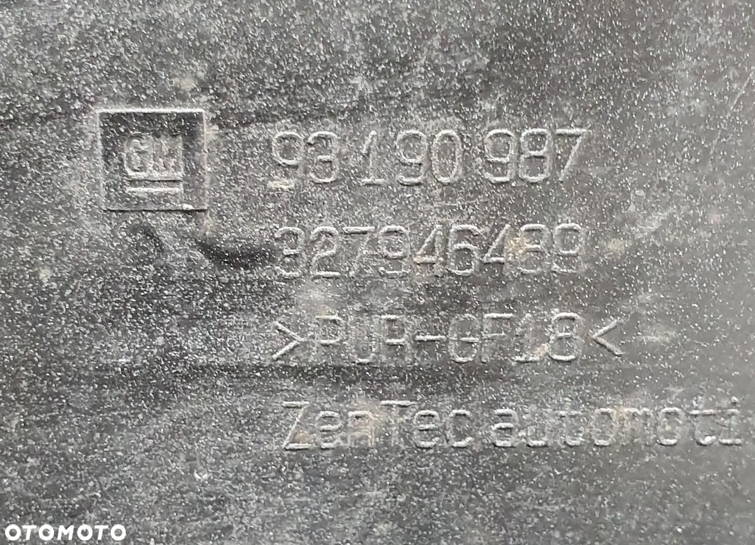 ZDERZAK TYŁ TYLNY Z20R OPC OPEL CORSA D 3D 93190987 - 10