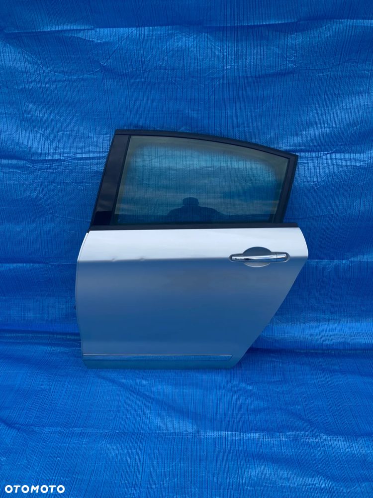 CITROEN C5 III DRZWI LEWE TYŁ TYLNE SREBRNE EZRC SEDAN - 4