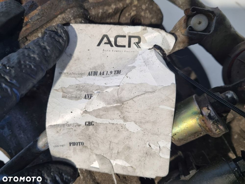 SKRZYNIA BIEGÓW Audi A4 B6 1.9 TDI AVF 130KM manualna MANUAL Quattro GBC - 8
