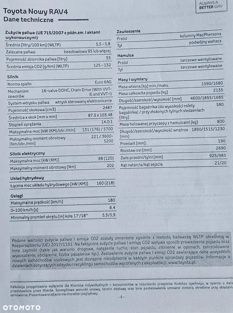 Toyota RAV4 2.5 Hybrid Active 4x2 - 20