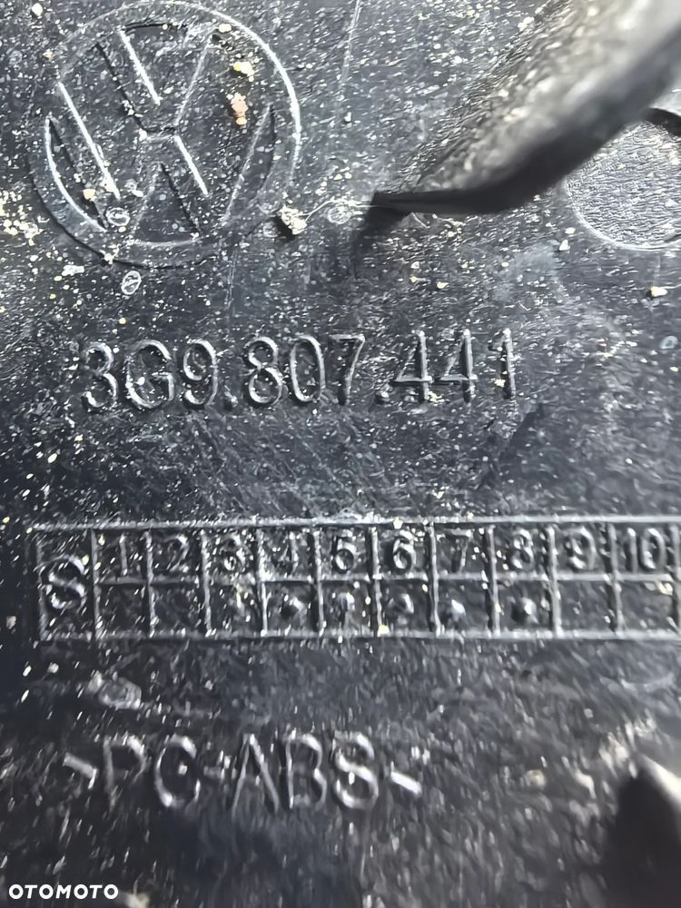 VW Passat B8 kombi Zaślepka haka tył tylna zderzaka - 3