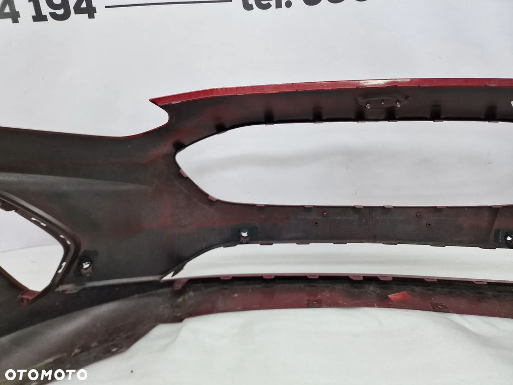 FORD FIESTA MK8 17- ZDERZAK PRZEDNI PRZÓD OPCJA NA 6X PDC , ŁADNY , BORDO METALIK , NR H1BB-17K819-A1 , NR AUKCJI NZ734 - 19