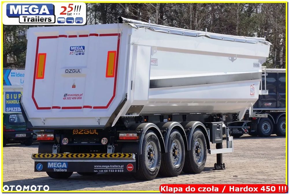 Mega 35 m³ Half-pipe do gruzu HARDOX / 500 Super Strong !!! - 12
