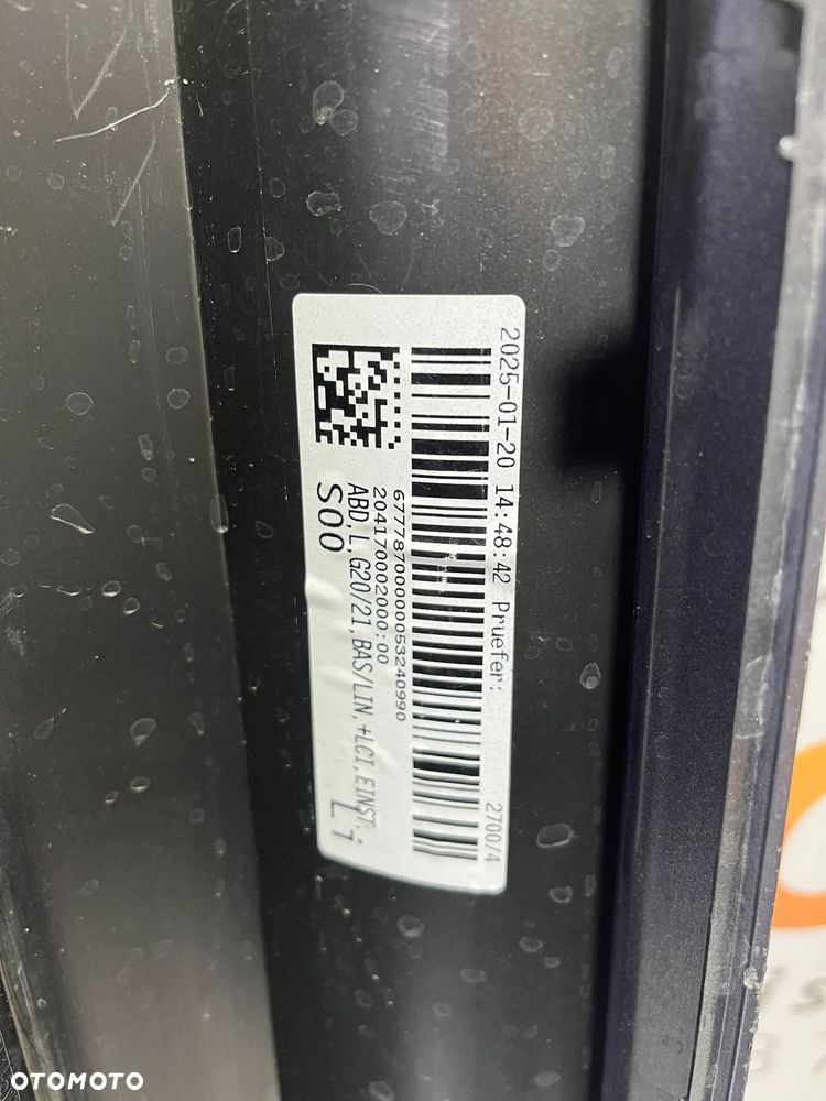 51127428031 BMW 3 G20 G21 2019- LISTWA PROGOWA LEWA - 6