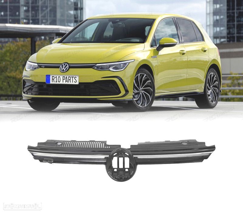 GRELHA VOLKSWAGEN VW GOLF 8 21-23 LOOK R LINE - 1