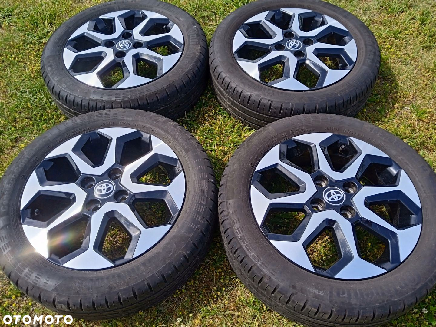 felgi aluminiowe 4x100 Toyota Aygo Citroen C1Peugeot 108 Opony lato 7mm - 2