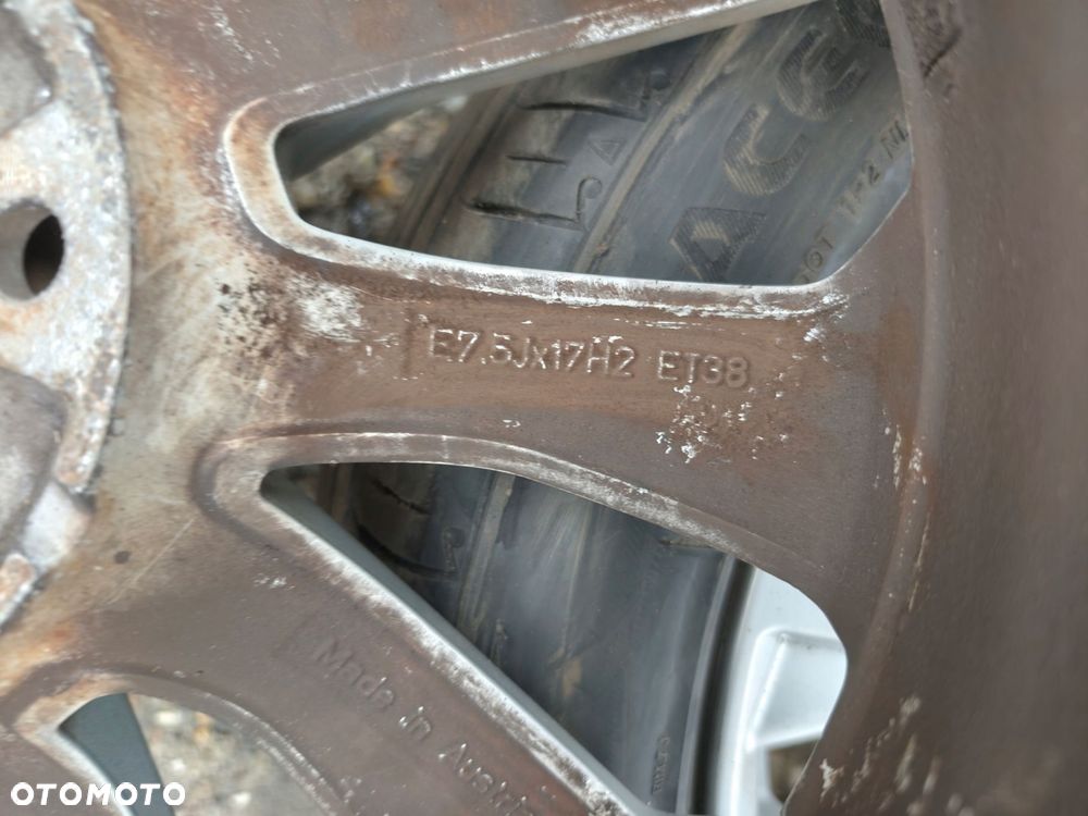 audi a4 b9 koŁa felgi 7.5x17 5x112 et38 8w0601025l - 8