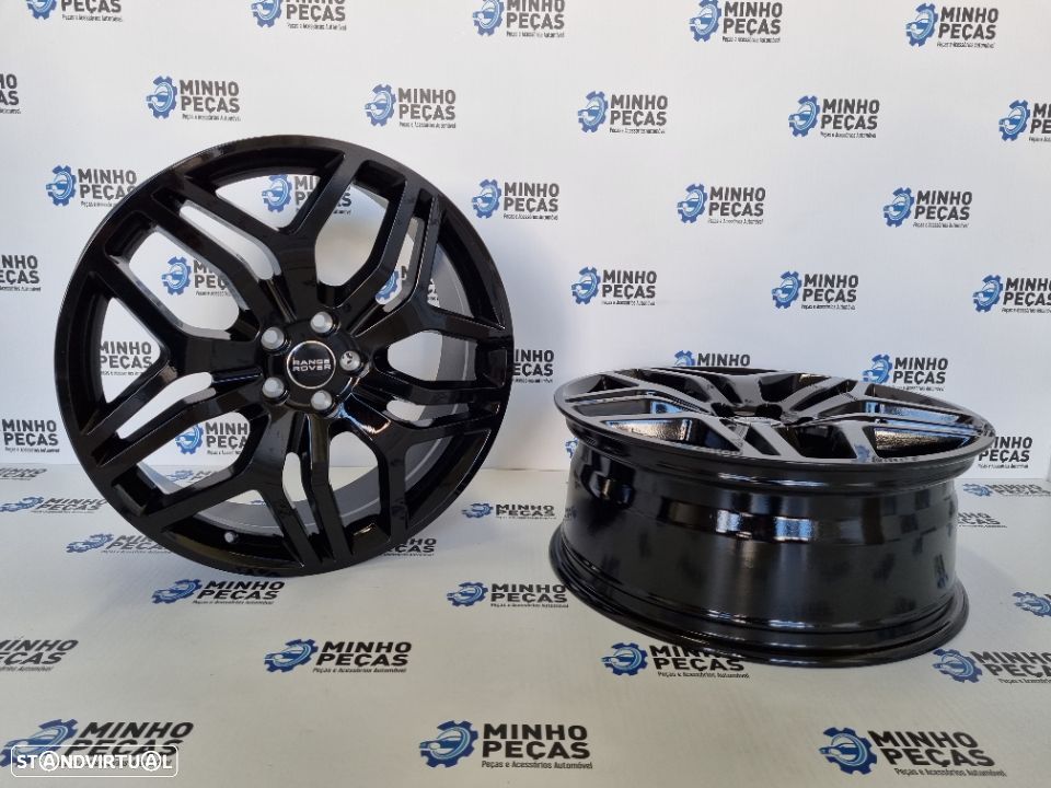 Jantes Range Rover Sport em 20 Preto Brilho - 4