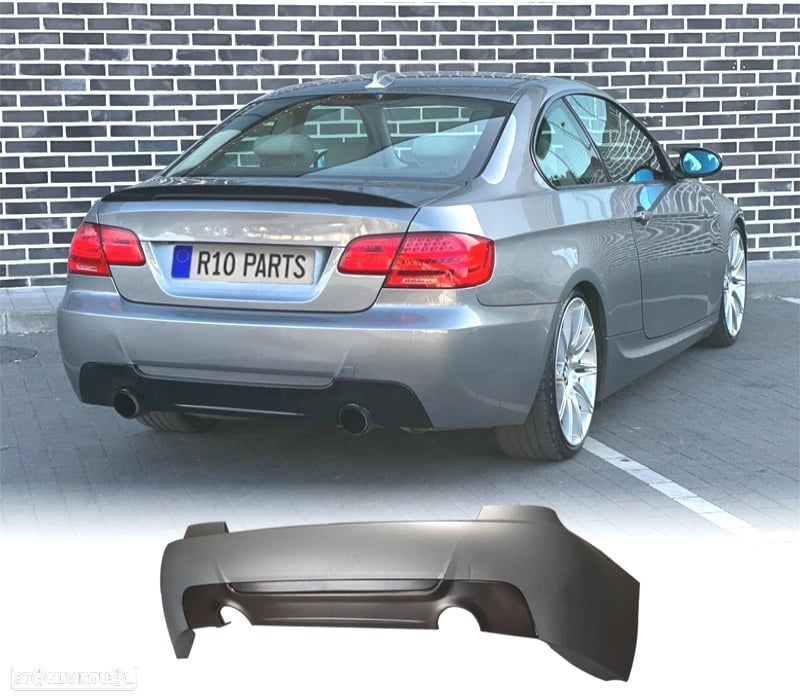 PÁRA-CHOQUES TRASEIRO BMW E92 E93 10-14 LOOK M TECH - 1
