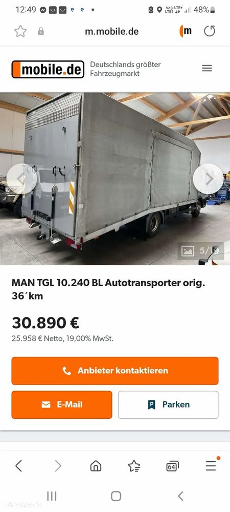 MAN TGL 12.240 4X2 BL - 15