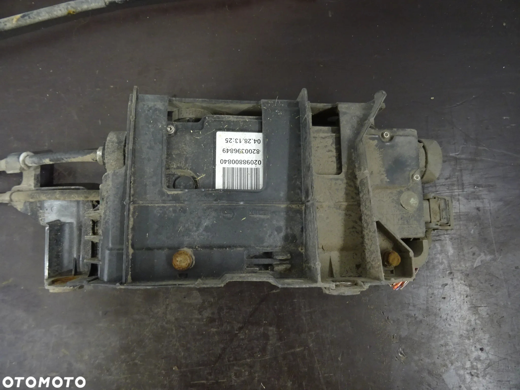 RENAULT GRAND SCENIC II 03-06 MECHANIZM HAMULCA RĘCZNEGO - 9