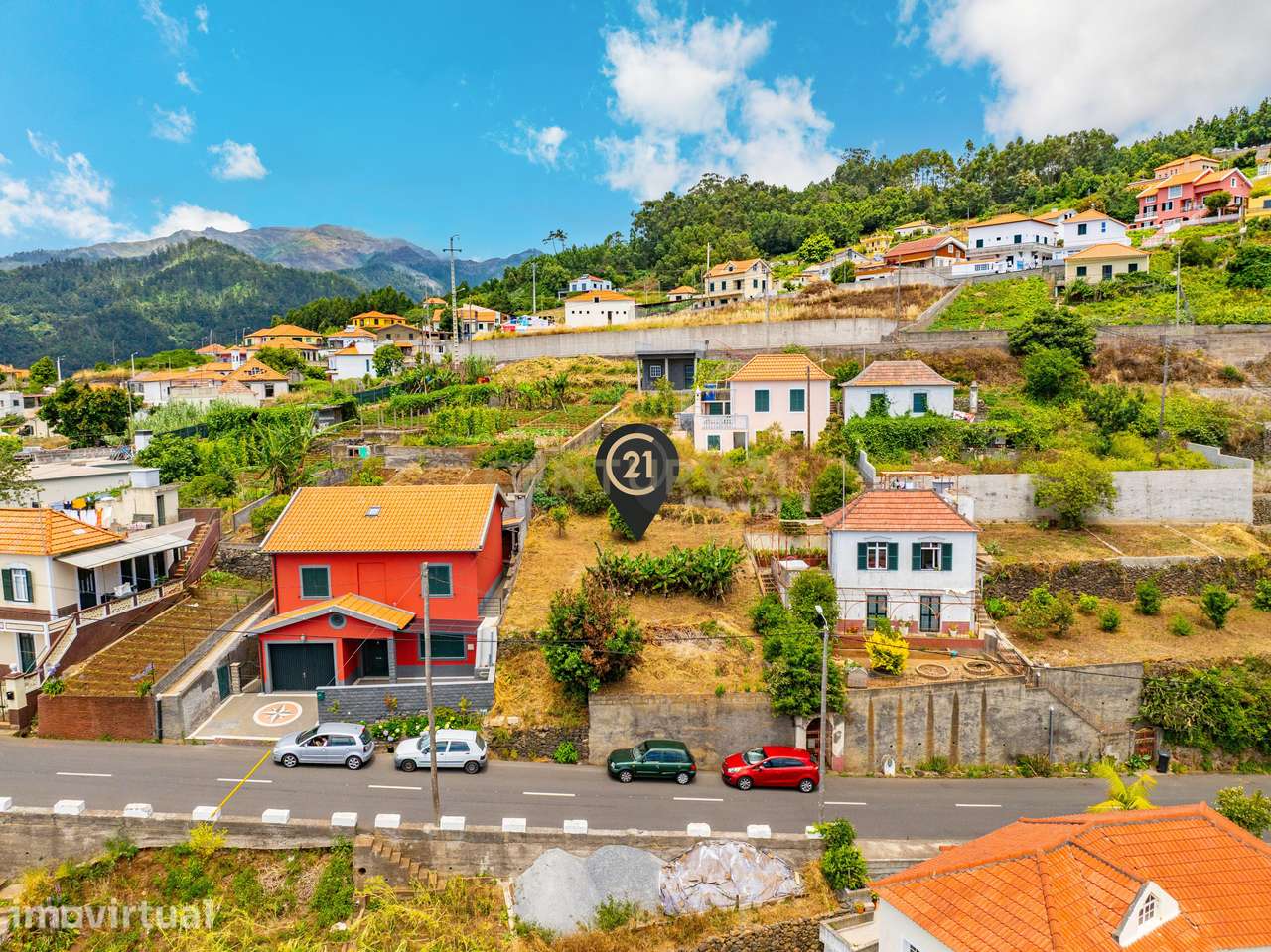Terreno Urbano com Projeto Aprovado na Tranquila Ribeira Brava - Grande imagem: 2/12