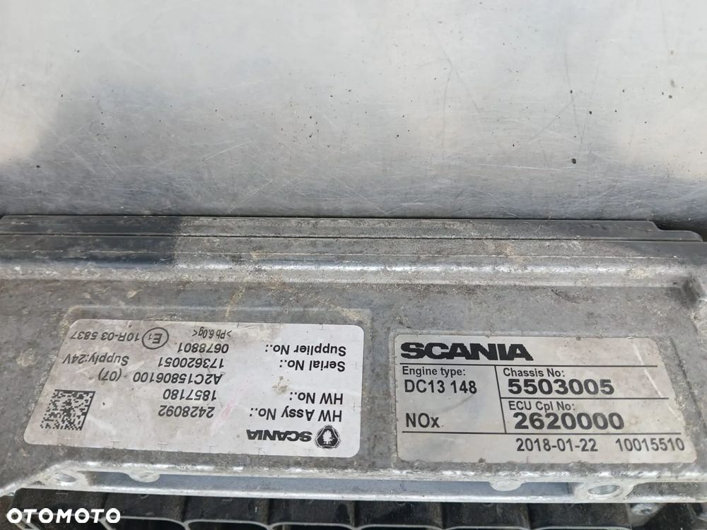 STEROWNIK KOMPUTER SILNIKA SCANIA DC 13 148 2428092 1857180 - 1