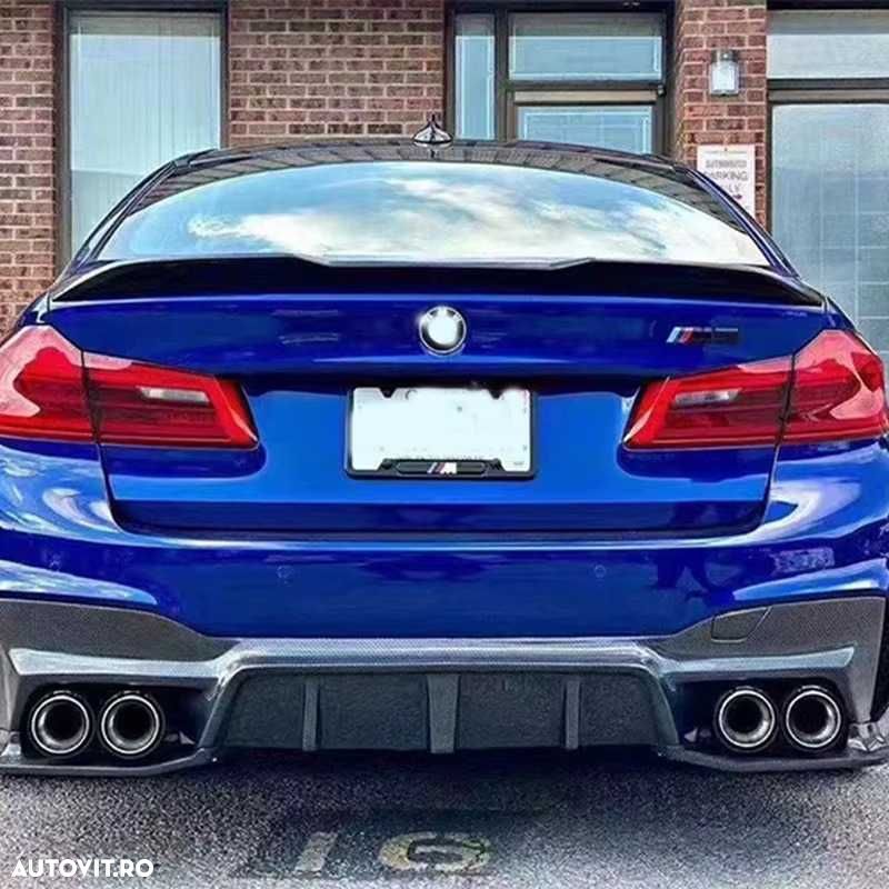 Eleron Codita Portbagaj BMW Seria 5 G30 M5 Performance Pro, Negru Luci - 6