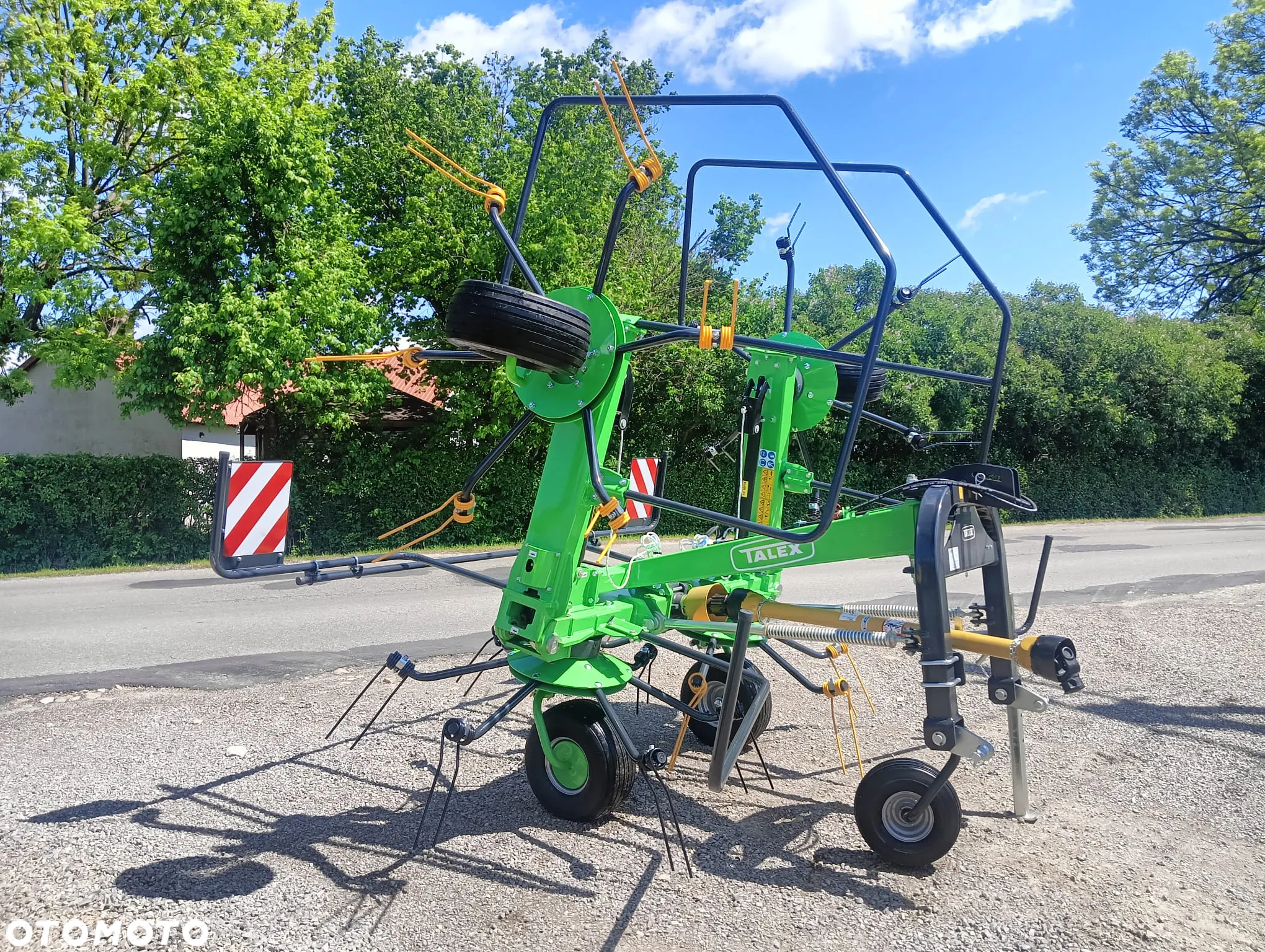 Przetrząsacz TORNADO 5,50 TALEX 4-wirniki przetrząsarka karuzelowa !! - 8