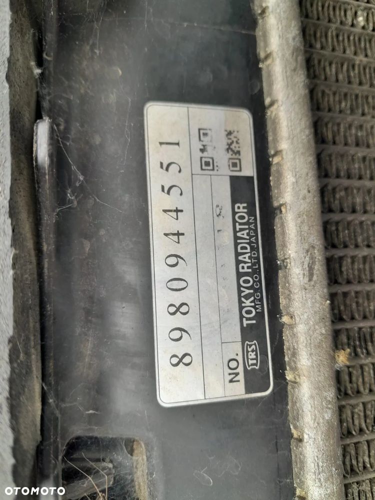 Chłodnica cieczy, intercoolera Isuzu NQR, NPR 89809445501 EURO 5, 2011-2012r. - 2