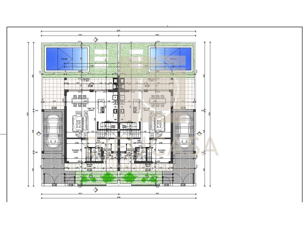 R356 Moradia GEMINADA T4 com PISCINA - Grande imagem: 3/3